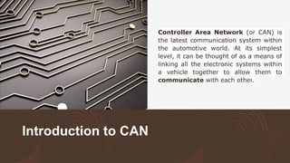 Controller Area Network (CAN) Different Types | PPT