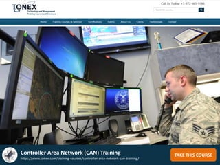 Controller Area Network (CAN) Training | PPTX