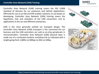 Controller Area Network (CAN) Training | PPTX