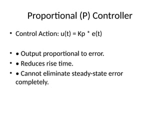 Comprehensive Overview of Controllers in Control Systems: Types ...