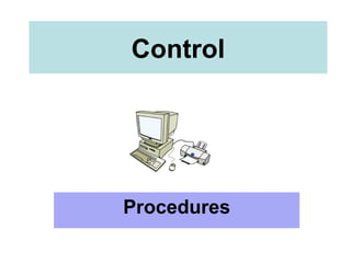 Control Procedures 