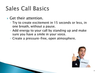 Controlling a Sales Call | PPTX