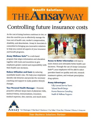 Controlling Future Insurance Costs