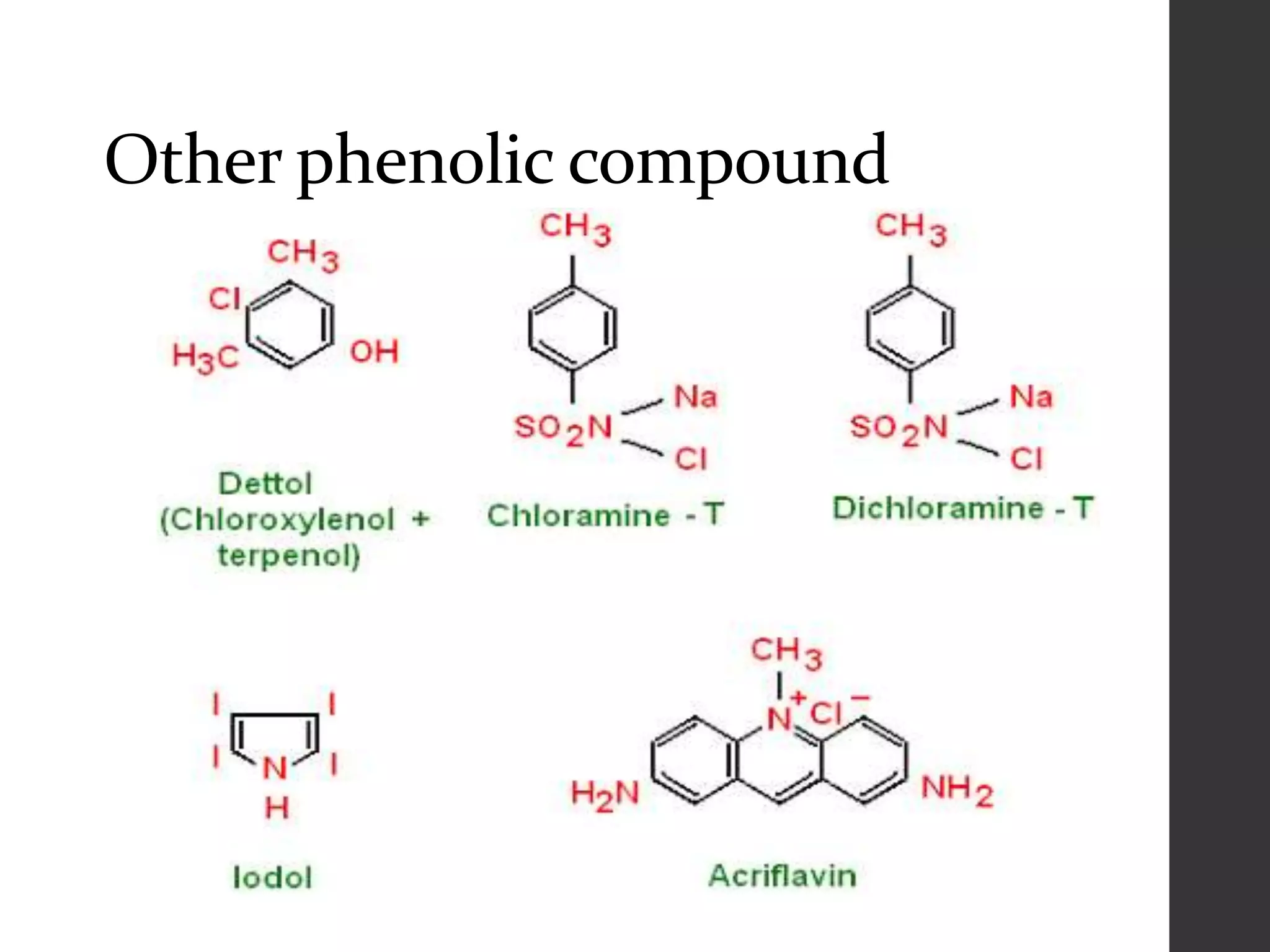 Other phenolic compound
 