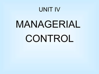 Controlling ppt | PPT