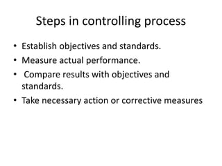 Controlling process | PPTX