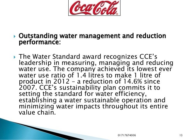 Controlling process of coca cola company