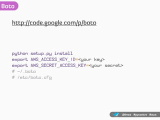 Controlling The Cloud With Python