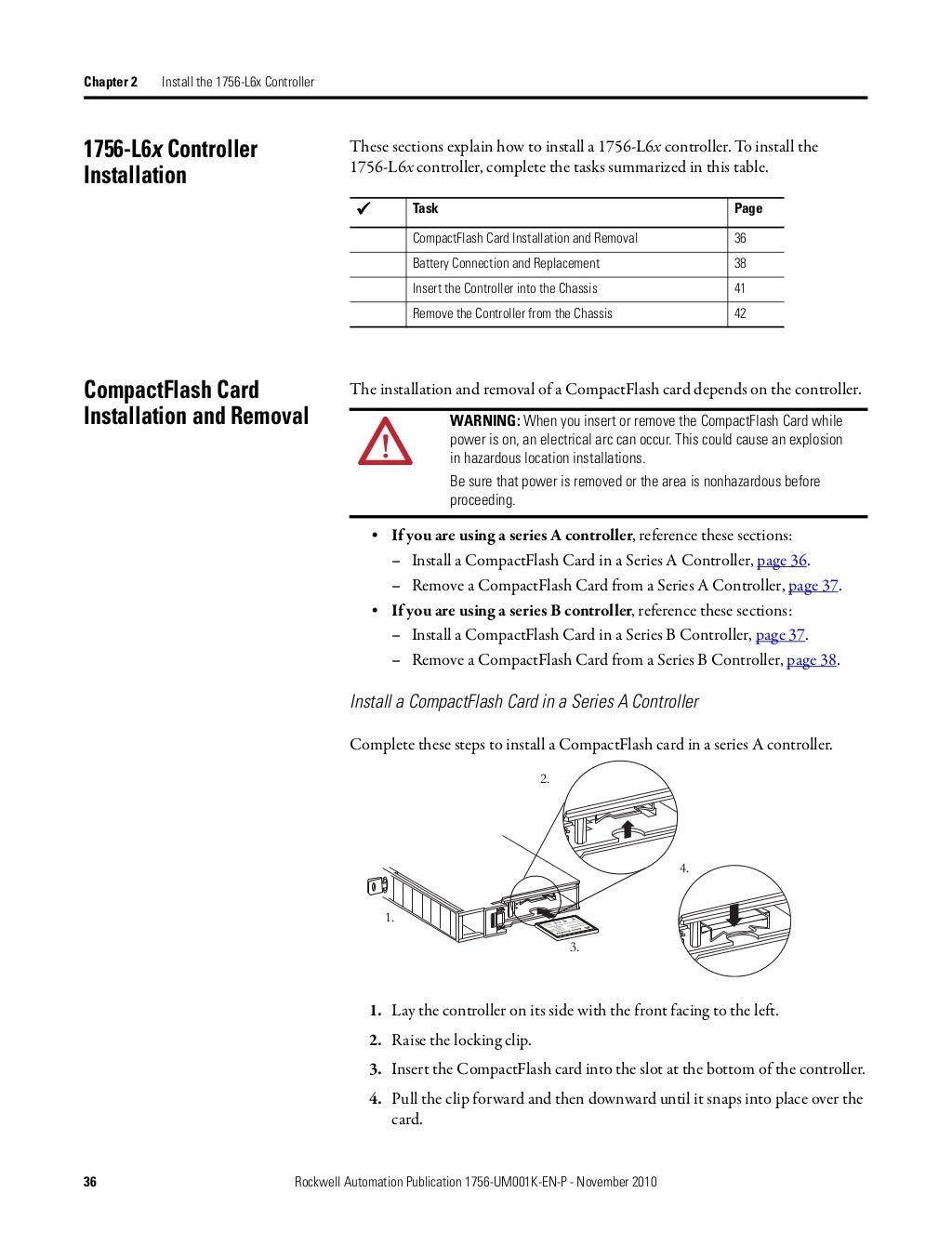 Control logix controllers user manual