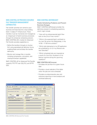 Control M Enterprise Job Scheduling | PDF