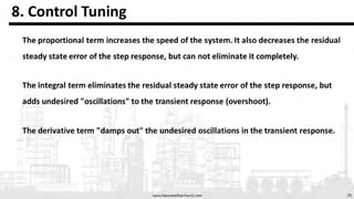 Process Control Presentation on control modes, Proportional, Integral ...