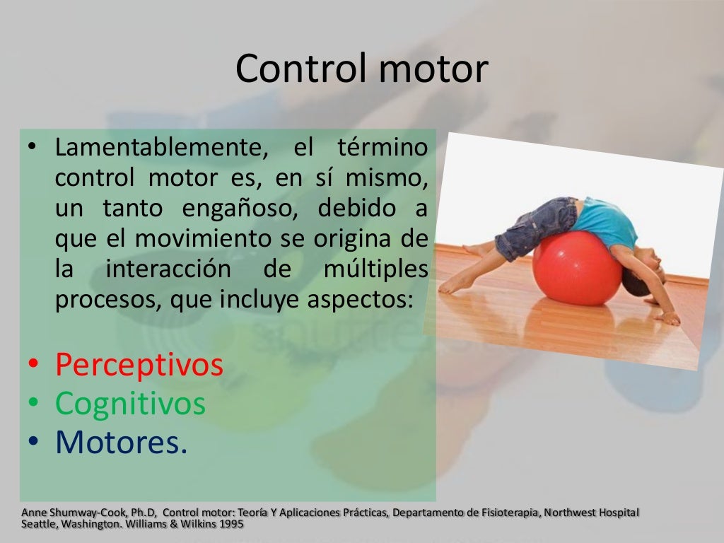 Control motor y movimiento normal