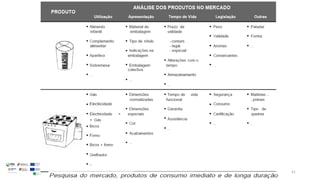 41
1. – Conceitos da Qualidade
Definições – Qualidade
PRODUTOS DE CONSUMO IMEDIATO E PRODUTOS DE LONGA DURAÇÃO
A Definição Normalizada da Qualidade - A Concepção
 