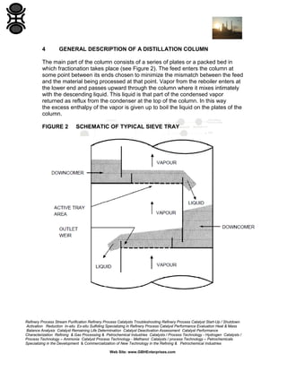 Control of Continuous Distillation Columns | PDF
