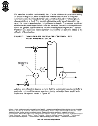 Control of Continuous Distillation Columns | PDF