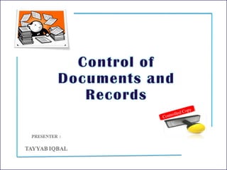 Control of Docs and Ryju65d65tr4uecords.ppt