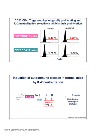 Control of immune response by regulatory T cells | PDF