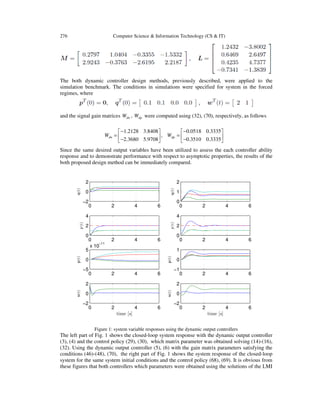 Control of linear systems using | PDF