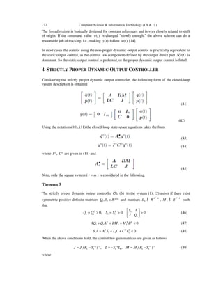 Control of linear systems using | PDF