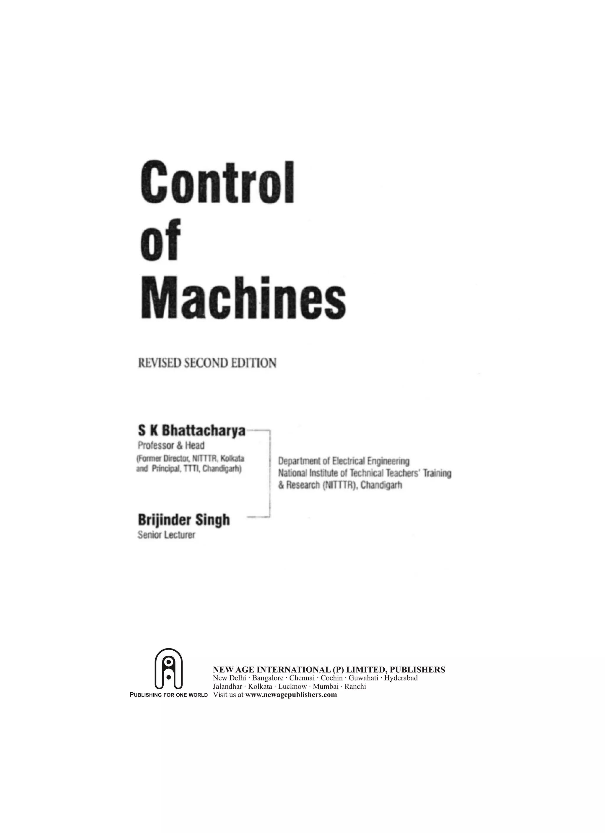 NEW AGE INTERNATIONAL (P) LIMITED, PUBLISHERS
PUBLISHING FOR ONE WORLD

New Delhi · Bangalore · Chennai · Cochin · Guwahati · Hyderabad
Jalandhar · Kolkata · Lucknow · Mumbai · Ranchi
Visit us at www.newagepublishers.com

 