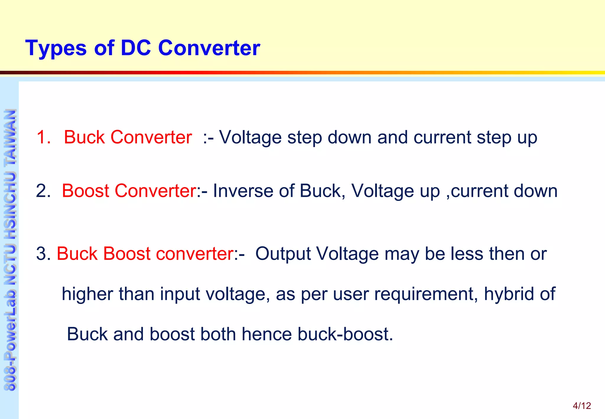 Control of parallel dc dc converters in a dc microgrid | PPT