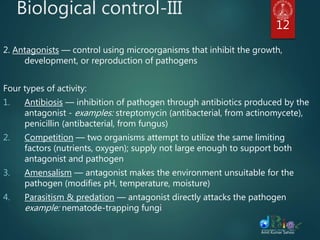 Control of plant diseases | PPTX