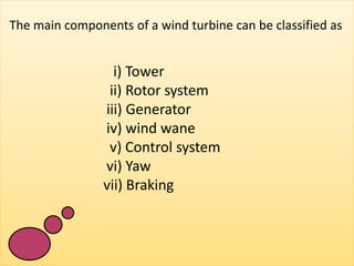 Control scheme for a stand alone wind energy convertion system | PPTX