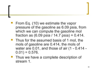 Voc Range Calculation Example Control of Volatile Organic Compounds (VOCs) - with example ...