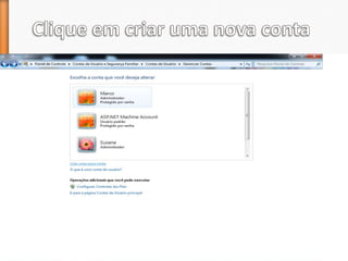 Como utilizar o Controlo Parental