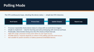 Control Panel, Embedded Systems & Interrupts | PDF