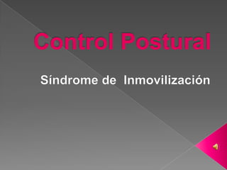 Control postural 