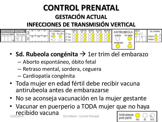 Control Prenatal