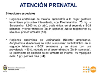 Control prenatal gcp