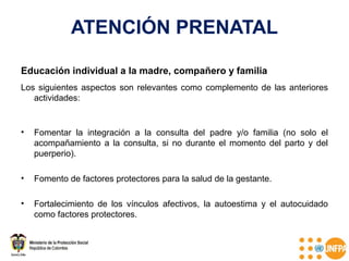 Control prenatal gcp