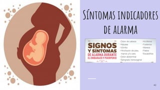 Síntomas indicadores
de alarma
42
 