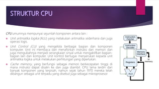 Control processing unit (cpu) | PPT
