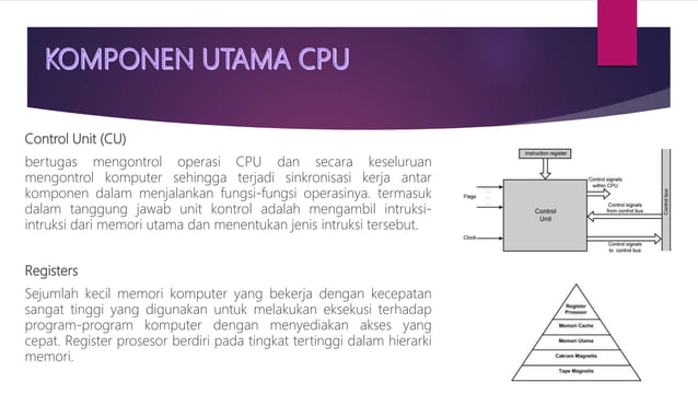 Control processing unit (cpu) | PPT
