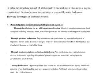 CONTROLS-OF -DELEGATED- LEGISLATION.pptx