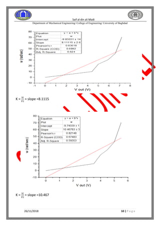 Control servo motors  