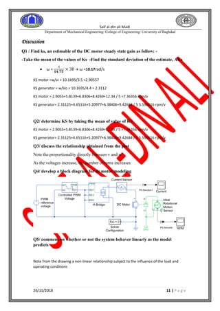 Control servo motors  