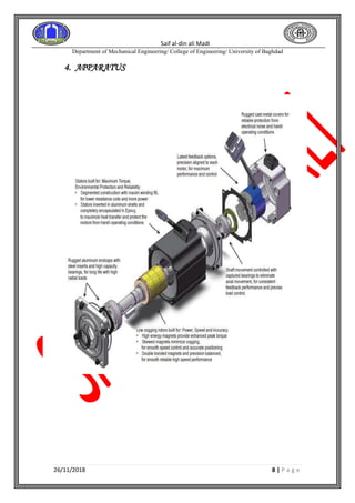 Control servo motors  