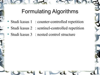 Control Statement I | PPT
