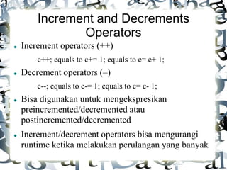 Control Statement I | PPT