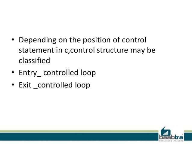 Control statement in c