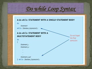 Control statements | PDF