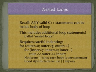 Control statements | PDF | Programming Languages | Computing
