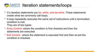 Control Statements in c programing language .pptx
