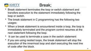 Control Statements in c programing language .pptx
