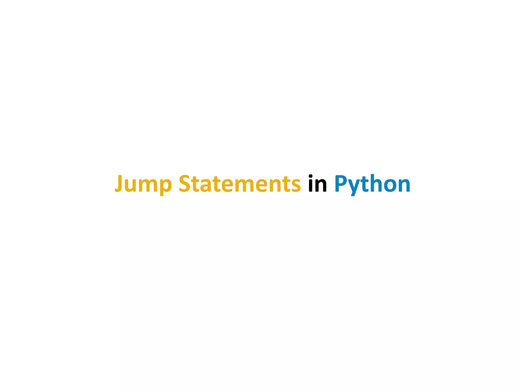 Control_Statements_in_Python.pptx | Programming Languages | Computing