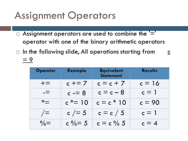 Basics of Control Statement in C Languages | PPT